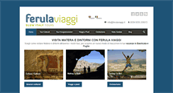 Desktop Screenshot of ferulaviaggi.it